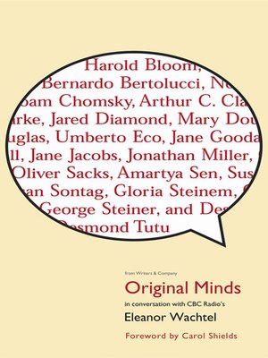 cover image of Original Minds